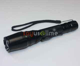   1600 de la antorcha de linterna LED de XML T6 de CREE de Lm Zoomable