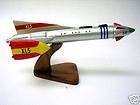 XL 5 Fireball Rocket Anderson XL5 Airplane Wood Model
