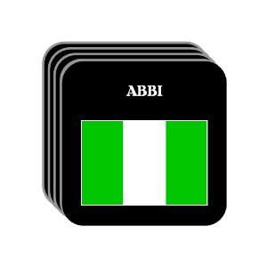  Nigeria   ABBI Set of 4 Mini Mousepad Coasters 