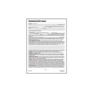  Commercial Lease Real Estate Forms, 11 x 8 1/2, 4 Forms 