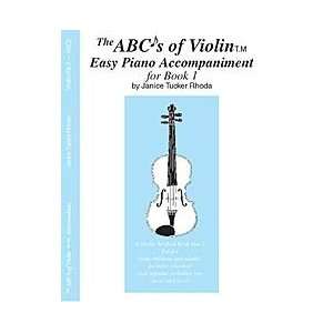 The ABCs of Violin Book 1   Easy Piano Accompaniment 