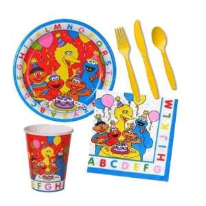  Sesame Street ABC Birthday Party Supplies Pack for 8   5 
