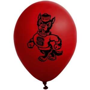   Wolfpack Red 10 Pack 11 Round Latex Party Balloons