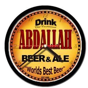  ABDALLAH beer and ale wall clock 