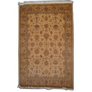 Pak Persian Floral Design Area Rug with Wool Pile    a 8x11 Large Rug 