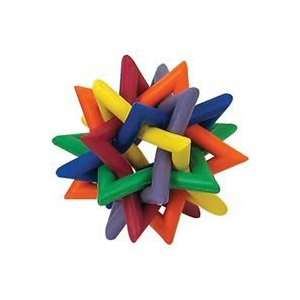   Pet Nobbly Wobbly II 4in Star Rubber Dog or Bird Toy