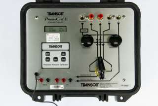 Transcat Pneu Cal II 22200P Digital Pneumatic Pressure Calibrator 