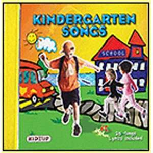  8 Pack KIDZUP PRODUCTIONS INC. KINDERGARTEN SONGS CD 