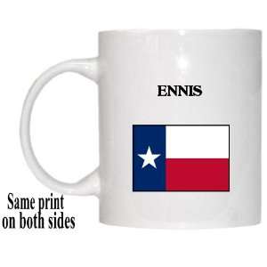  US State Flag   ENNIS, Texas (TX) Mug 