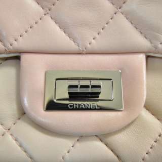 CHANEL Lambskin 2.55 REISSUE 227 Pink Degrade Flap Bag  