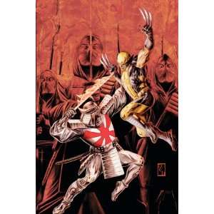   #43 Cover Wolverine and Silver Samurai by Doug Braithwaite, 48x72