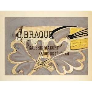  1959 Lithograph Georges Braque Galerie Maeght Mourlot 