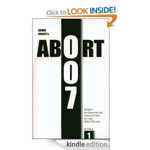 ABORT 007 Sieben entSpannende Geschichten für das Stille Örtchen 