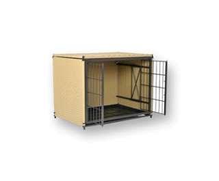 Side Opening Dog Crate durable Wicker house pen kennel 4 sizes Mr 