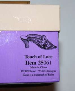 Just The Right Shoe by Raine Touch of Lace 1882 NIB  