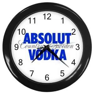 Absolut Vodka Logo New Wall Clock Size 10 