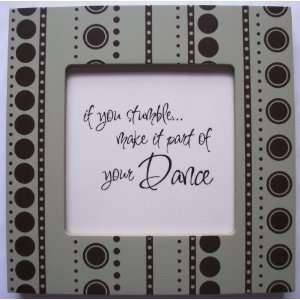  Kindred Hearts Inspirational Quote Frame (6 x 6 Green Dot 