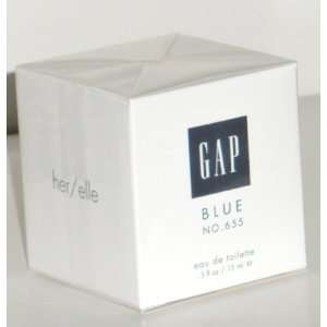  Gap Blue No 655 Eau de Toilette Spray for Her .5 oz mini 