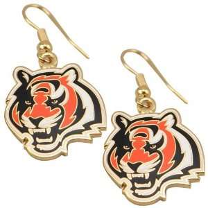  NFL Cincinnati Bengals Team Logo Wire Earrings