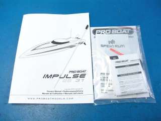 Pro Boat Impulse 26 Deep V EP Electric R/C 2.4GHz Spektrum 2.4 PRB4200 