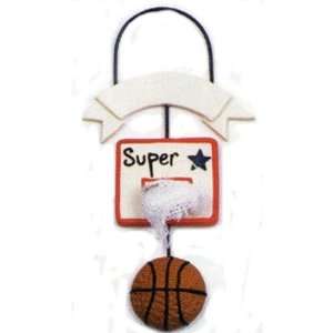  Super Star Basketball Ornament