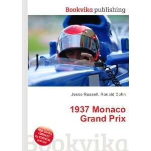  1937 Monaco Grand Prix Ronald Cohn Jesse Russell Books