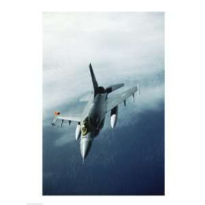  General Dynamics F 16 Falcon Jet Fighter 18.00 x 24.00 