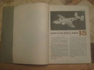 ORIG NOVEMBER 1944 B 25 MITCHELL BOMBER PILOT TRAINING FLIGHT MANUAL 