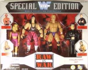 WWF WWE Raw Is War Sunny, Bret The HitmanHart,Vince McMahon & Sid 