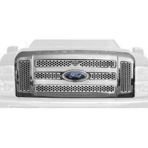   56197 Harley Davidson Punch Mirror Grille Insert With Wings Logo