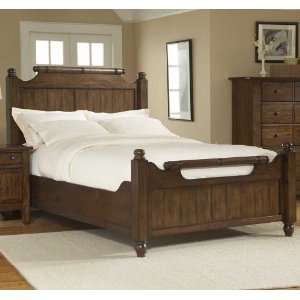  6/6 King Feather Bed by Broyhill   Rustic Oak (4399 58R 