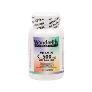 Vitamin C 500 with Rose Hips 500 mg 100 Tablets