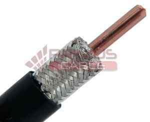 LMR 600 Type Low Loss Comm. Coax Cable, Solid BCCAI Conductor, AL/Foil 