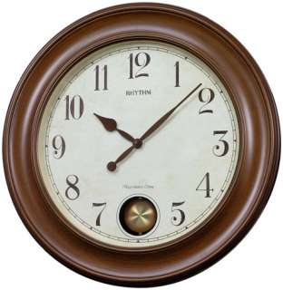 RHYTHM WSM Grand Master Wooden Musical Clock CMJ521UR06  
