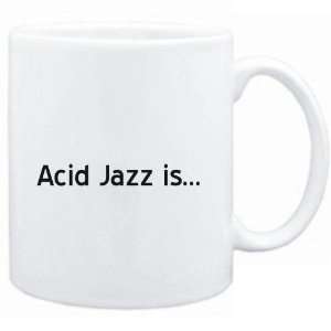  Mug White  Acid Jazz IS  Music