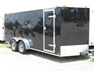 7x14 plus 2ft v 16ft inside enclosed bike cargo motorcycle atv trailer 
