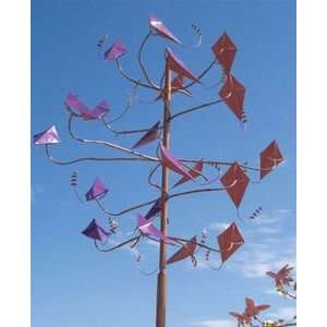  Kinetic Sculpture Garden Wind Spinner Kites Afloat Patio 
