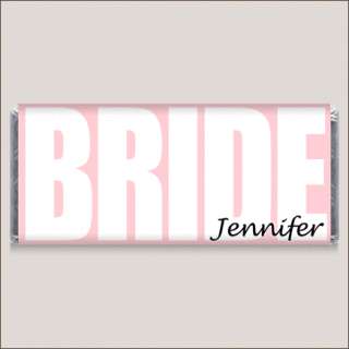 Bride & Groom Wedding Personalized Candy Wrapper Favors  