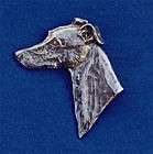 Whippet Greyhound Head necklace #11P racing Dog Jewelry
