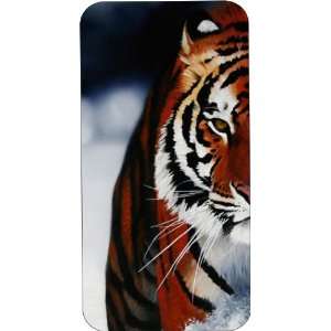 Clear Hard Plastic Case Custom Designed Tiger Profile iPhone Case for 