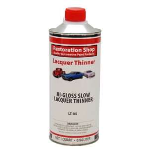  Restoration Shop Acrylic Lacquer Slow High Gloss Thinner 