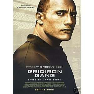  Gridiron Gang Intl Original Movie Poster Single Sided 