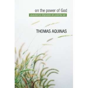  On the Power of God [Paperback] Thomas Aquinas Books