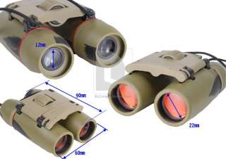 Mini Sakura 30 * 60 Day and Night Vision Binoculars/Telescope with Red 