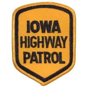  Police Iowa Highway Patrol Patch Patio, Lawn & Garden