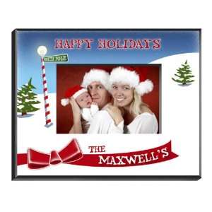  Personalized North Pole Christmas Frame