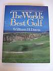 THE WORLDS BEST GOLF , Golf BOOK 