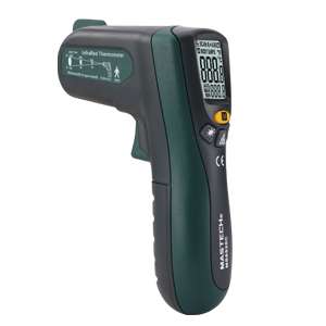Mastech MS6520A Infrared Thermometer 300C vs FLUKE F59  