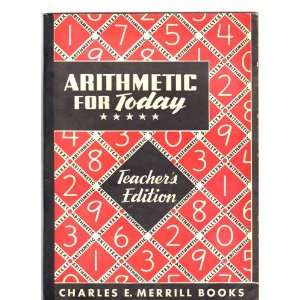    Arithmetic for Today   Teachers Edition Adaline P. Hagaman Books