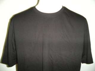 NWT Kirkland Mens Premium Pima Cotton T Shirt Crew Neck BLACK Sz 